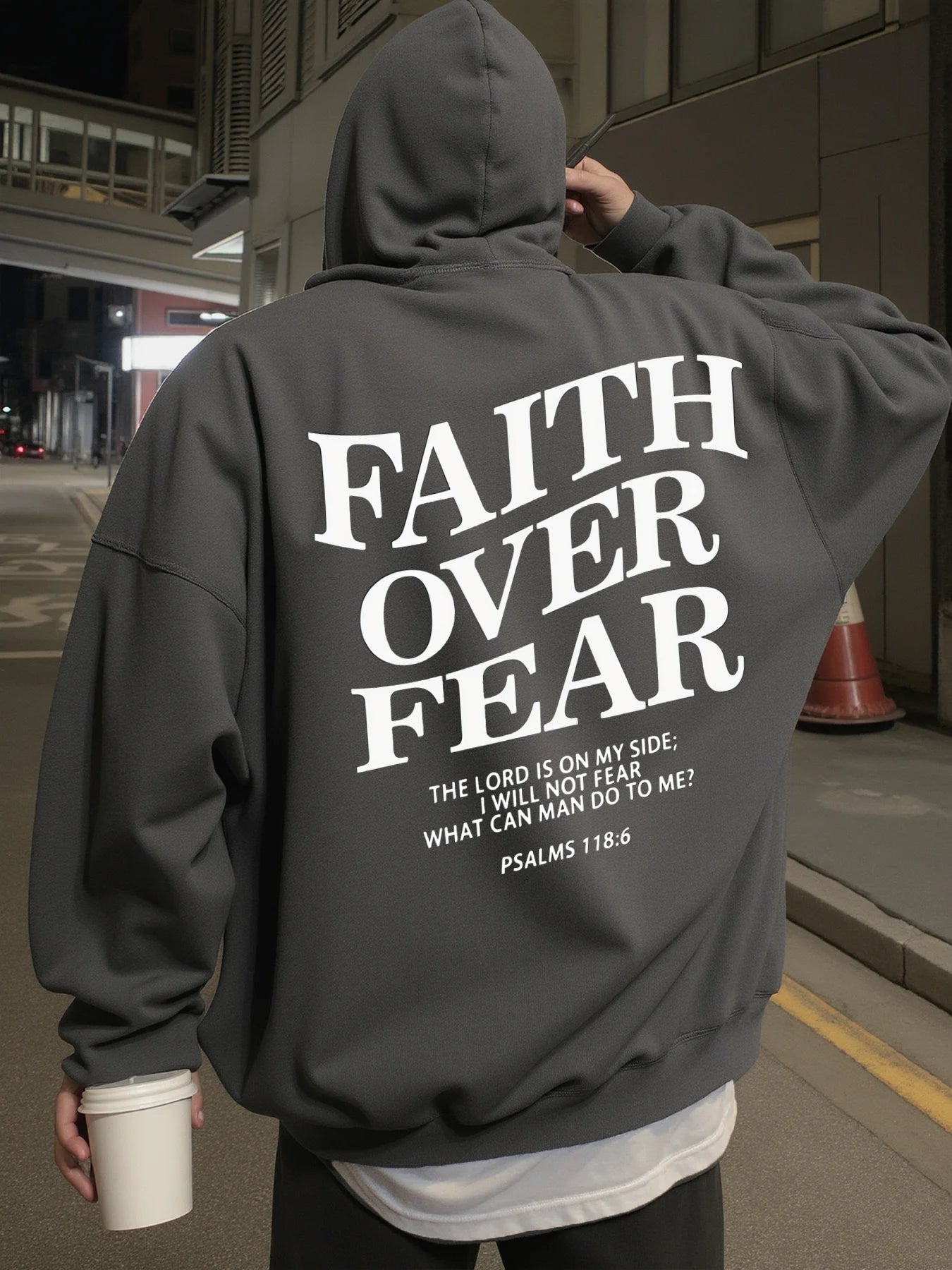 Fear Graphic Hoodie